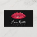 Buscar labios rojos tarjetas de visita Estilista