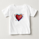 Buscar corazón rojo bebe camisetas Amar