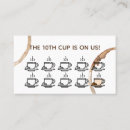 Buscar recompensa tarjetas de visita Café