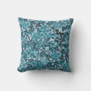 Buscar turquesa decorativa cojines Floral