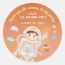 Buscar fiesta de cumpleaños masculina pegatinas Astronauta