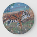 Buscar tiger relojes de pared Cat