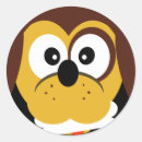Buscar perro del dibujo animado pegatinas Personaje de dibujos animados