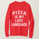 Buscar pizza es amor camisetas Fiesta de pizza
