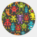 Buscar 8 bits pegatinas Vintage