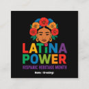 Buscar latino tarjetas de visita Hispano