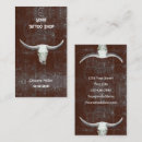 Buscar skull tarjetas de visita Artista de tatuajes
