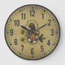 Buscar país rústico relojes de pared Para ella