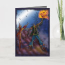 Buscar espantapájaros tarjetas Calabaza