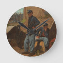 Buscar soldado relojes de pared Militar