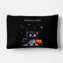 Buscar gatito negro bolsas cosmetica Halloween
