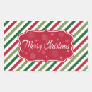 Buscar feliz rectangulares pegatinas Copos de nieve