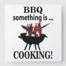 Buscar bbq relojes de pared Divertido