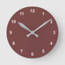 Buscar granate relojes de pared Elegante