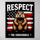Buscar día de la marmota posters Vintage