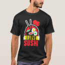 Buscar sushi camisetas 7 º harina