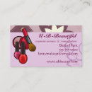 Buscar vectores tarjetas de visita Belleza