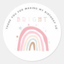 Buscar arcoiris pegatinas Fiesta de cumpleaños