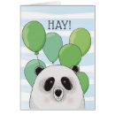 Buscar panda feliz postales Verde
