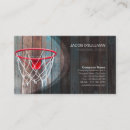 Buscar deporte tarjetas de visita Baloncesto