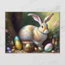 Buscar pascua antigua postales Conejito