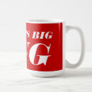 Buscar gigante rojo tazas Tipografía