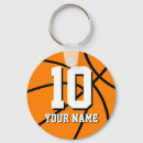 Buscar número 10 llaveros Jugador de baloncesto