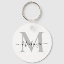 Buscar iniciales del nombre llaveros General y unisex