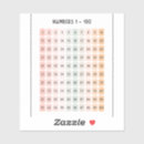 Buscar número 100 pegatinas Niños