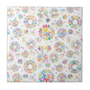Buscar flores bonitas azulejos Patrón