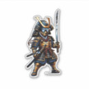 Buscar guerrero samurai pegatinas Moderno