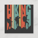 Buscar senderismo tarjetas de visita Montaña