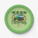 Buscar tractor platos Cualquier niño