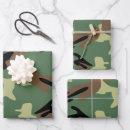 Buscar militar papel de regalo Camo