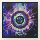 Buscar luz negra posavasos Blanco