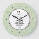 Buscar galgo relojes de pared Divertido