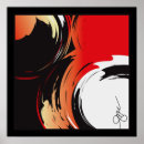 Buscar abstracto negro rojo arte Contemporáneo