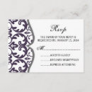 Buscar pluma tarjetas rsvp Tarjeta de respuesta elegante