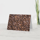 Buscar grano de café tarjetas Marrón