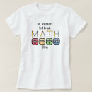Buscar símbolos matemáticos camisetas Profesores