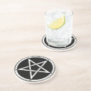 Buscar wiccan posavasos Pentagram