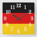 Buscar bandera alemana relojes de pared Berlín