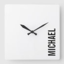 Buscar iniciales relojes de pared Moderno