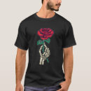 Buscar red flower camisetas Esqueleto
