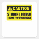 Buscar conductores pegatinas Estudiante