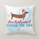Buscar dachshund cojines Invierno