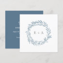 Buscar monogramas cuadradas invitaciones Elegante