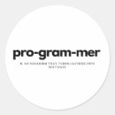 Buscar programadores pegatinas Divertido