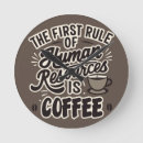 Buscar cafés relojes de pared Amante del café