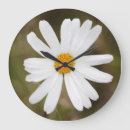 Buscar gotas lluvia de relojes de pared Flor